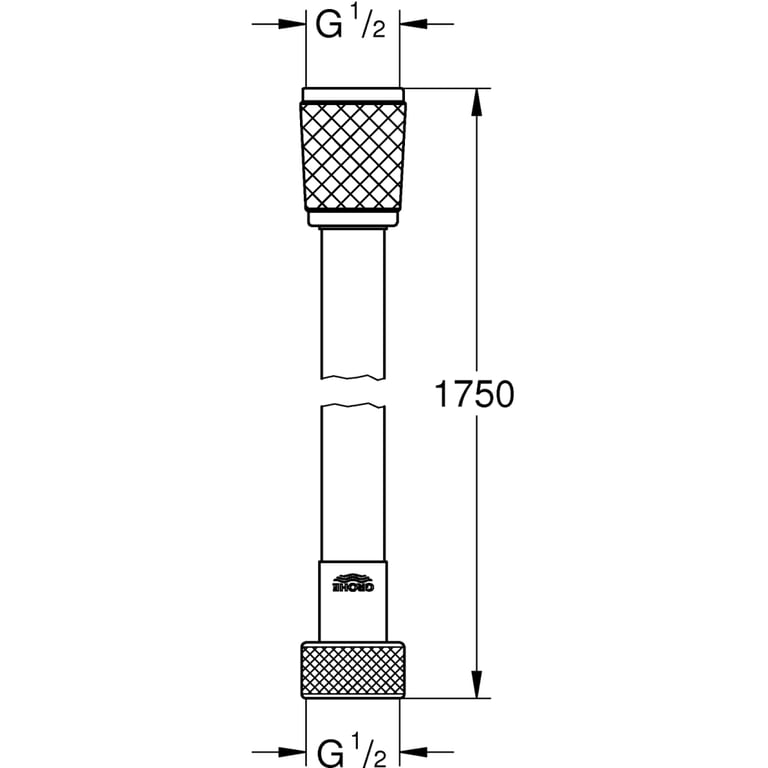 Шланг для душа Grohe 28742002 (CV032478) - фото 3