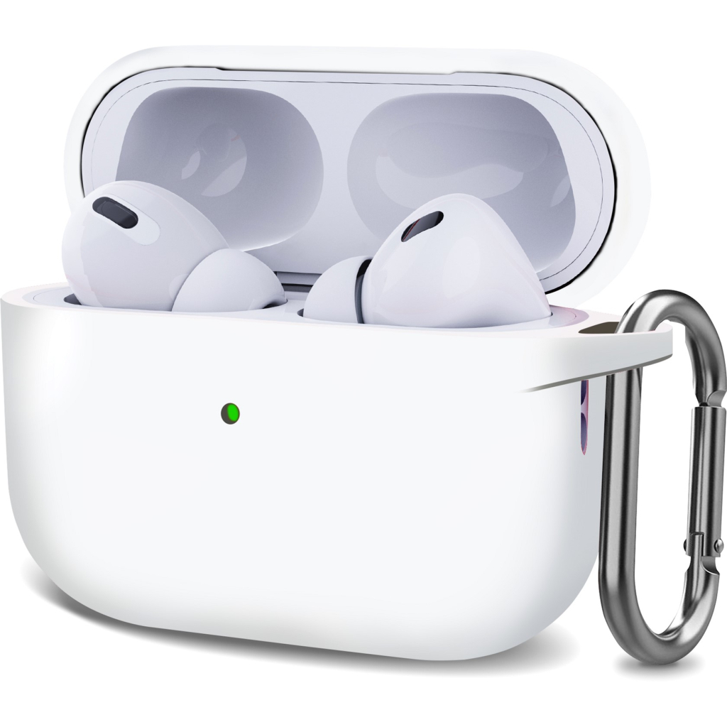 Чохол для навушників Armorstandart Hang Case для Apple AirPods Pro 2 White (ARM68586) - фото 1 Чохол для навушників Armorstandart Hang Case для Apple AirPods Pro 2 White (ARM68586) - фото 1