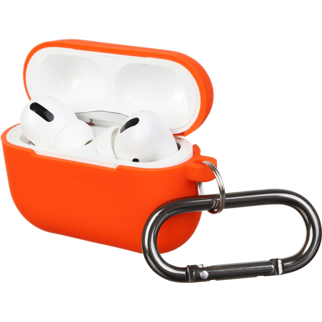 Чохол для навушників Armorstandart Hang Case для Apple Airpods Pro Orange (ARM56065) - фото 1 Чохол для навушників Armorstandart Hang Case для Apple Airpods Pro Orange (ARM56065) - фото 1