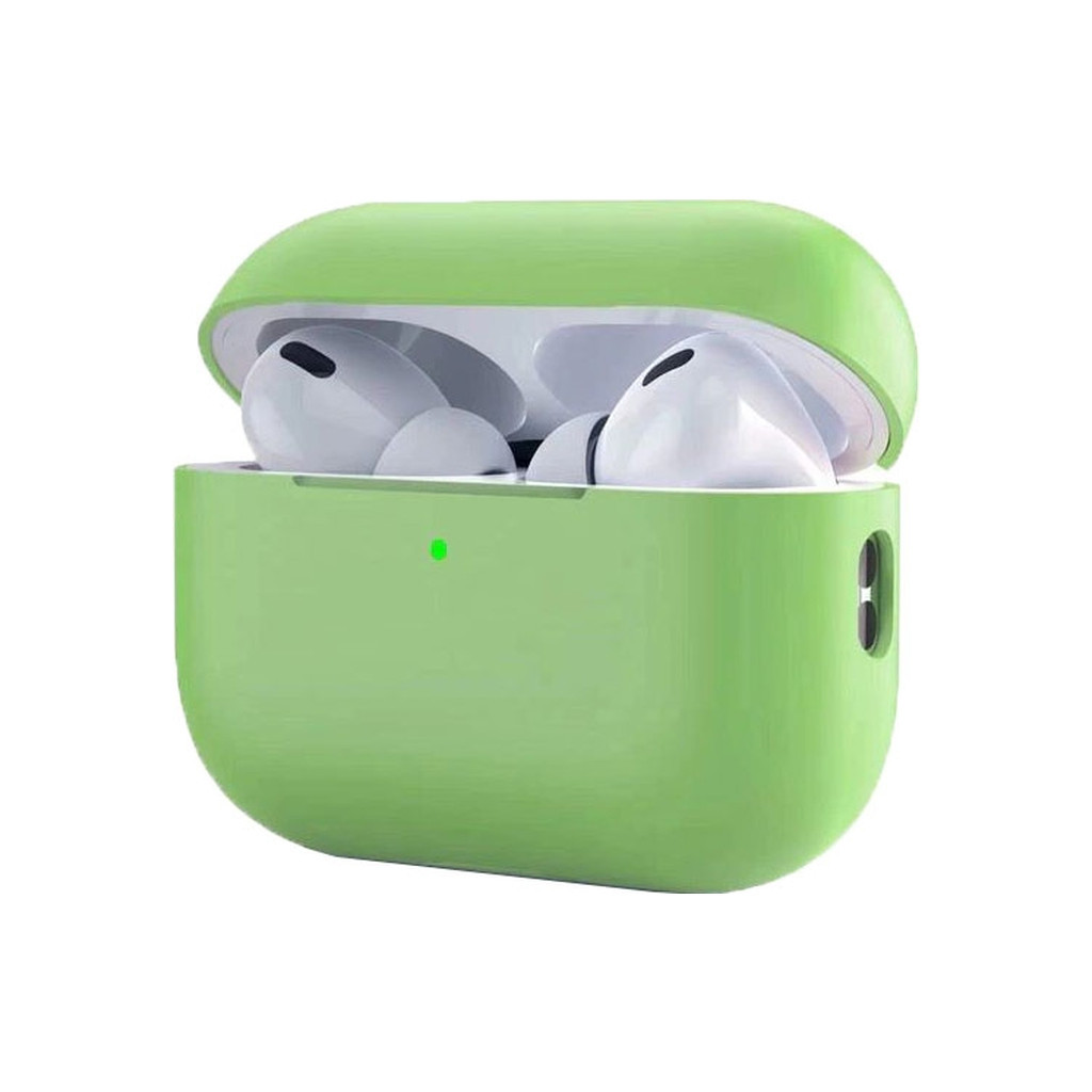 Чохол для навушників Armorstandart Silicone Case для Apple Airpods Pro 2 Matcha Green (ARM64536) - фото 1 Чохол для навушників Armorstandart Silicone Case для Apple Airpods Pro 2 Matcha Green (ARM64536) - фото 1