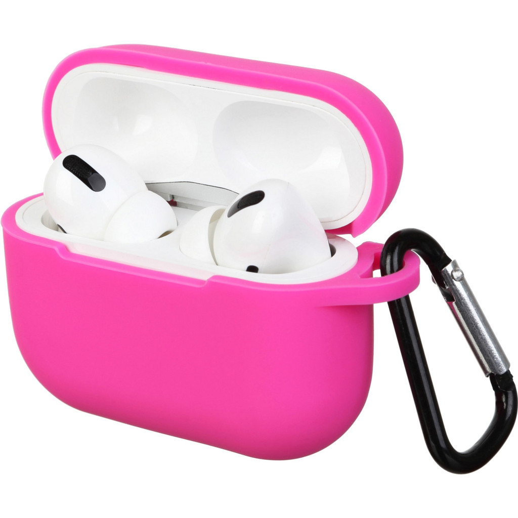 Чохол для навушників Armorstandart Silicone Case для Apple Airpods Pro Hot Pink (ARM56077) - фото 1 Чохол для навушників Armorstandart Silicone Case для Apple Airpods Pro Hot Pink (ARM56077) - фото 1