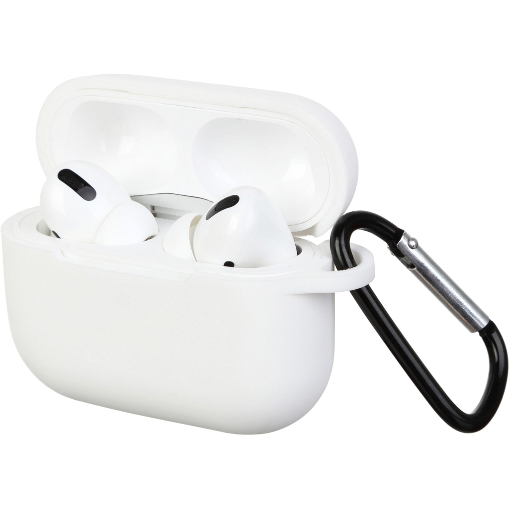 Чохол для навушників Armorstandart Silicone Case для Apple Airpods Pro White (ARM56087) - фото 1 Чохол для навушників Armorstandart Silicone Case для Apple Airpods Pro White (ARM56087) - фото 1