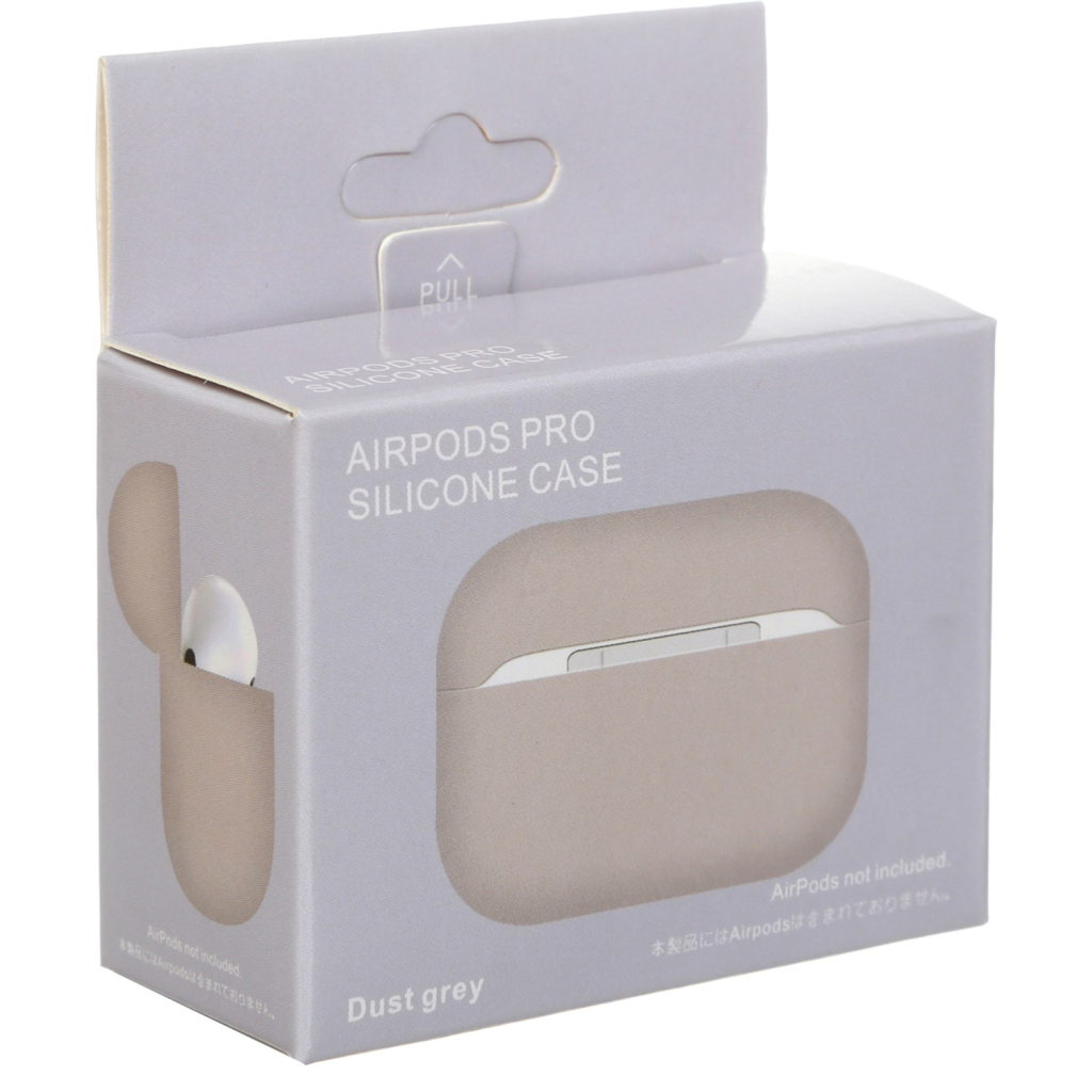 Чохол для навушників Armorstandart Ultrathin Silicone Case для Apple AirPods Pro Dust Grey (ARM55960) - фото 3 Чохол для навушників Armorstandart Ultrathin Silicone Case для Apple AirPods Pro Dust Grey (ARM55960) - фото 3