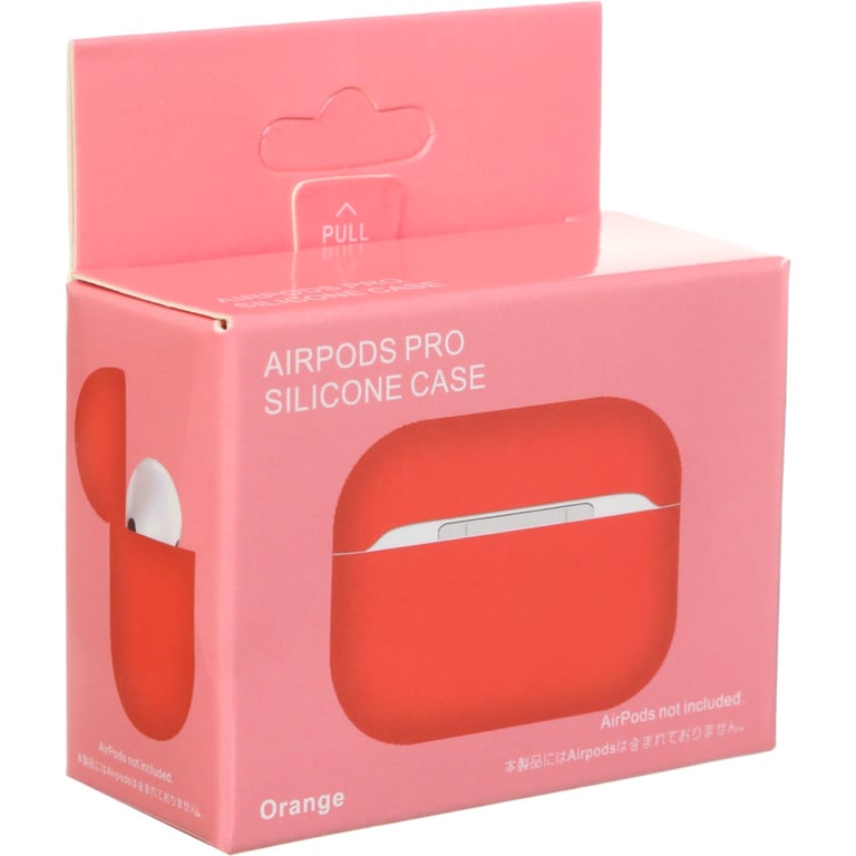 Чохол для навушників Armorstandart Ultrathin Silicone Case для Apple AirPods Pro Orange (ARM55959) - фото 3