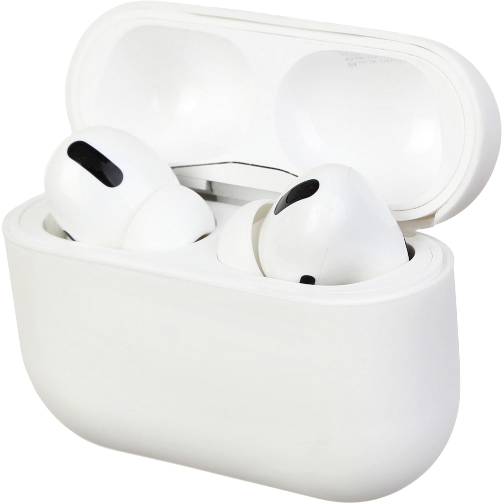 Чохол для навушників Armorstandart Ultrathin Silicone Case для Apple AirPods Pro White (ARM55950) Чохол для навушників Armorstandart Ultrathin Silicone Case для Apple AirPods Pro White (ARM55950)