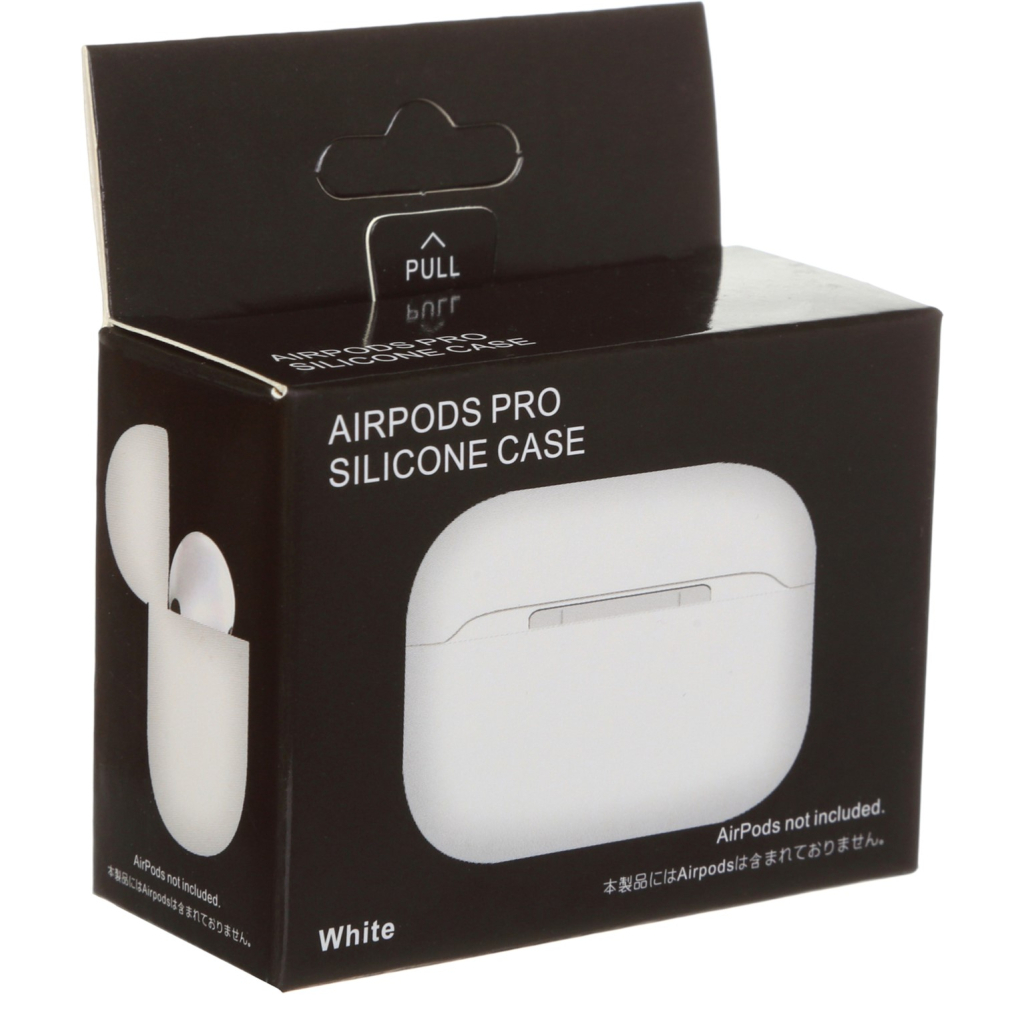 Чохол для навушників Armorstandart Ultrathin Silicone Case для Apple AirPods Pro White (ARM55950) - фото 3 Чохол для навушників Armorstandart Ultrathin Silicone Case для Apple AirPods Pro White (ARM55950) - фото 3