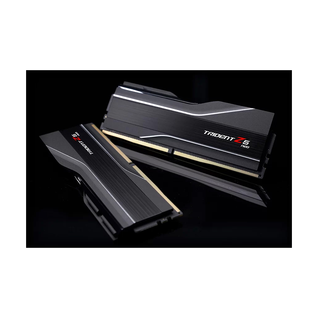 Модуль пам'яті для комп'ютера DDR5 64GB (2x32GB) 6000 MHz Trident Z5 NEO for AMD G.Skill (F5-6000J3040G32GX2-TZ5N) - фото 4 Модуль пам'яті для комп'ютера DDR5 64GB (2x32GB) 6000 MHz Trident Z5 NEO for AMD G.Skill (F5-6000J3040G32GX2-TZ5N) - фото 4