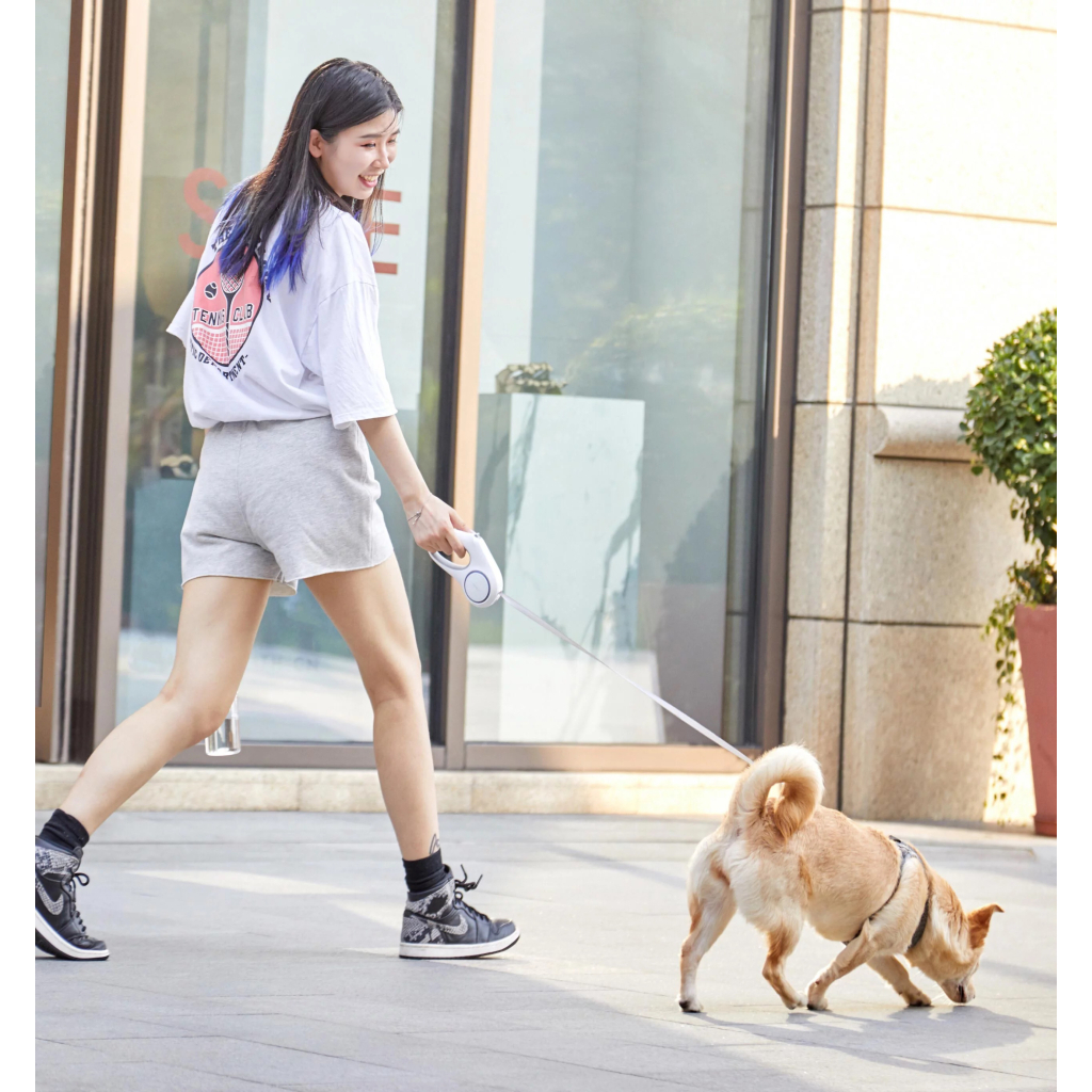 Повідець для собак Petkit Travel GO SHINE Pet Leash 3 m (P2101) - фото 2 Повідець для собак Petkit Travel GO SHINE Pet Leash 3 m (P2101) - фото 2