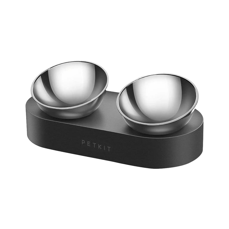 Універсальний посуд для тварин Petkit FRESH NANO-METAL Pet Cat TWO Bowl Stand (P5201) - фото 1