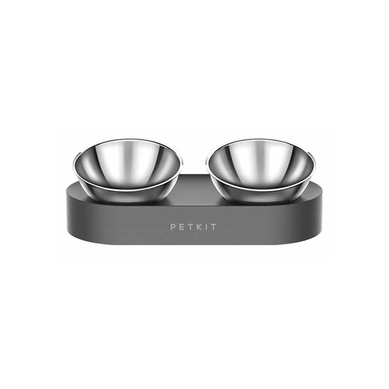 Універсальний посуд для тварин Petkit FRESH NANO-METAL Pet Cat TWO Bowl Stand (P5201) - фото 7
