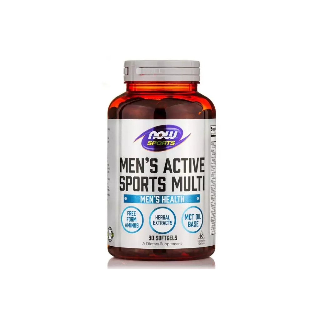 Вітамінно-мінеральний комплекс Now Foods Чоловічі Мультивітаміни для активних видів спорту, Men's A (NOW-03890) - фото 1