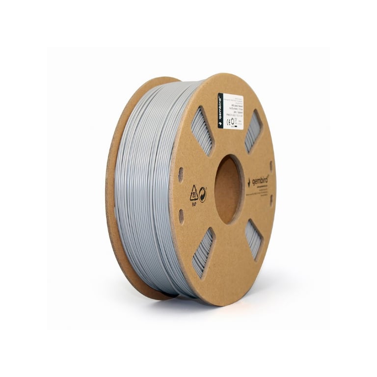 Пластик для 3D-принтера Gembird ABS, 1.75 мм, 1kg, gray (3DP-ABS1.75-01-GR) - фото 2