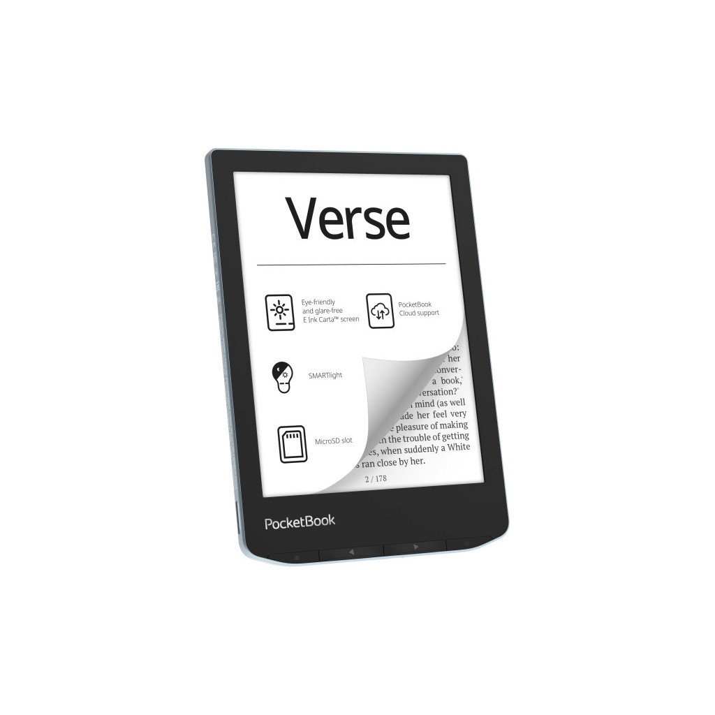 Електронна книга Pocketbook 629 Verse Bright Blue (PB629-2-CIS) - фото 3 Електронна книга Pocketbook 629 Verse Bright Blue (PB629-2-CIS) - фото 3