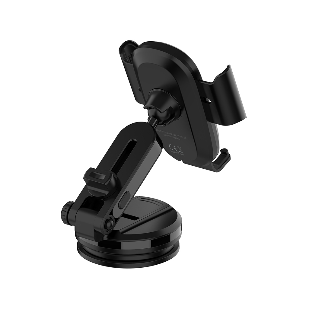 Універсальний автотримач ColorWay Dashboard Car Wireless Charger 15W Black (CW-CHAW037Q-BK) - фото 3 Універсальний автотримач ColorWay Dashboard Car Wireless Charger 15W Black (CW-CHAW037Q-BK) - фото 3