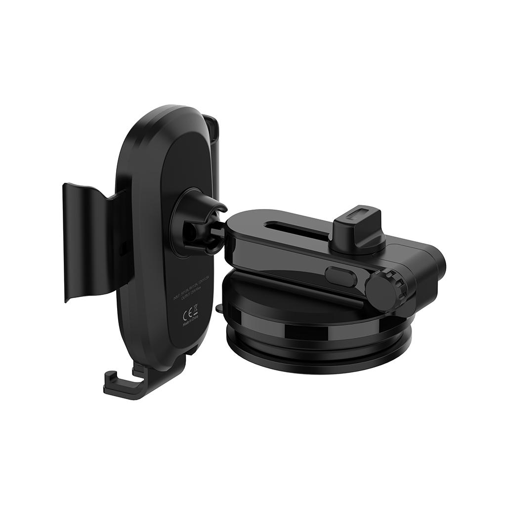 Універсальний автотримач ColorWay Dashboard Car Wireless Charger 15W Black (CW-CHAW037Q-BK) - фото 9 Універсальний автотримач ColorWay Dashboard Car Wireless Charger 15W Black (CW-CHAW037Q-BK) - фото 9