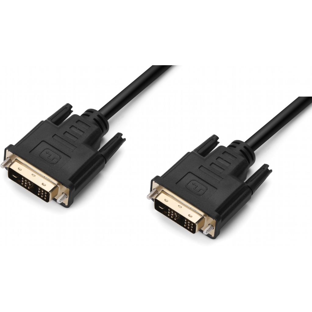Кабель мультимедійний DVI M to DVI M 3.0m 18+1pin Prologix (PR-DVI-DVI-P-05-28-3m) Кабель мультимедійний DVI M to DVI M 3.0m 18+1pin Prologix (PR-DVI-DVI-P-05-28-3m)
