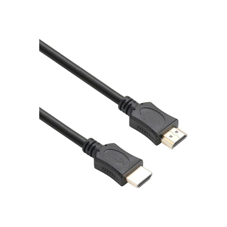 Кабель мультимедійний HDMI M to HDMI M 0.5m V1.4 Prologix (PR-HDMI-HDMI-CCS -01-30-05m) - фото 1
