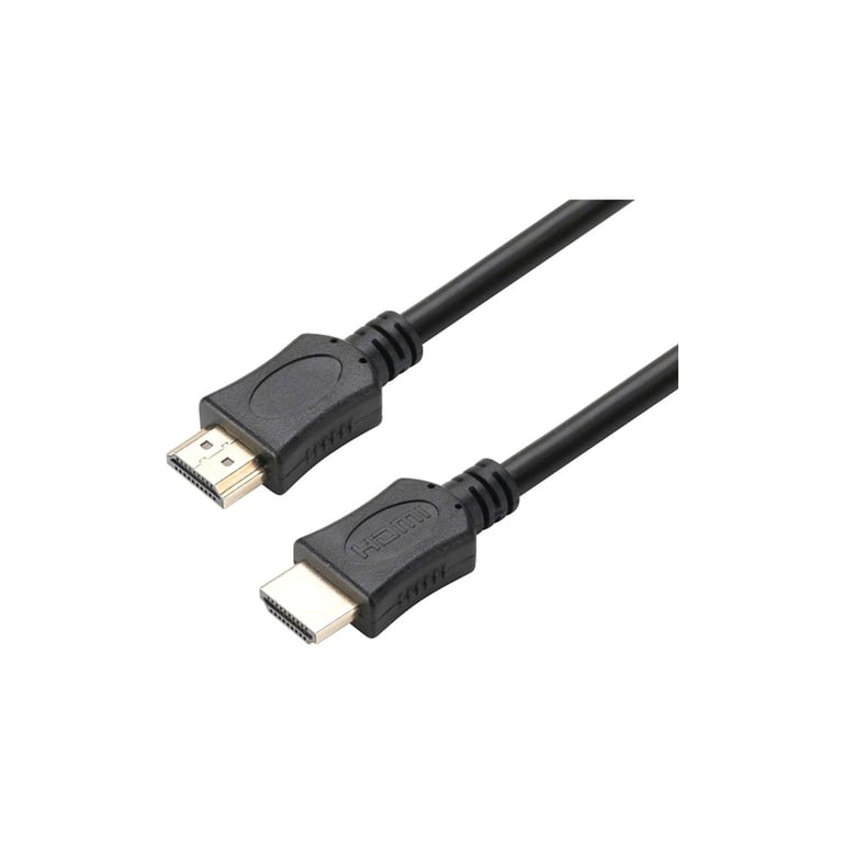 Кабель мультимедійний HDMI M to HDMI M 0.5m V1.4 Prologix (PR-HDMI-HDMI-CCS -01-30-05m) - фото 2