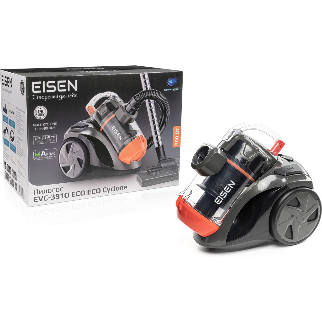Пилосос Eisen EVC-391O ECO - фото 4 Пилосос Eisen EVC-391O ECO - фото 4