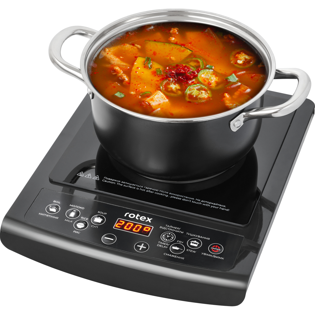 Настільна плита Rotex RIO215-G - фото 5 Настільна плита Rotex RIO215-G - фото 5