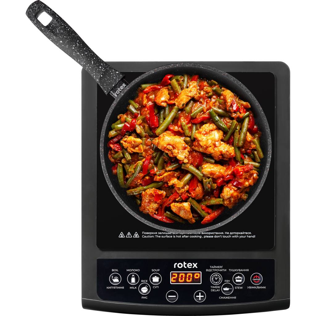 Настільна плита Rotex RIO215-G - фото 6 Настільна плита Rotex RIO215-G - фото 6