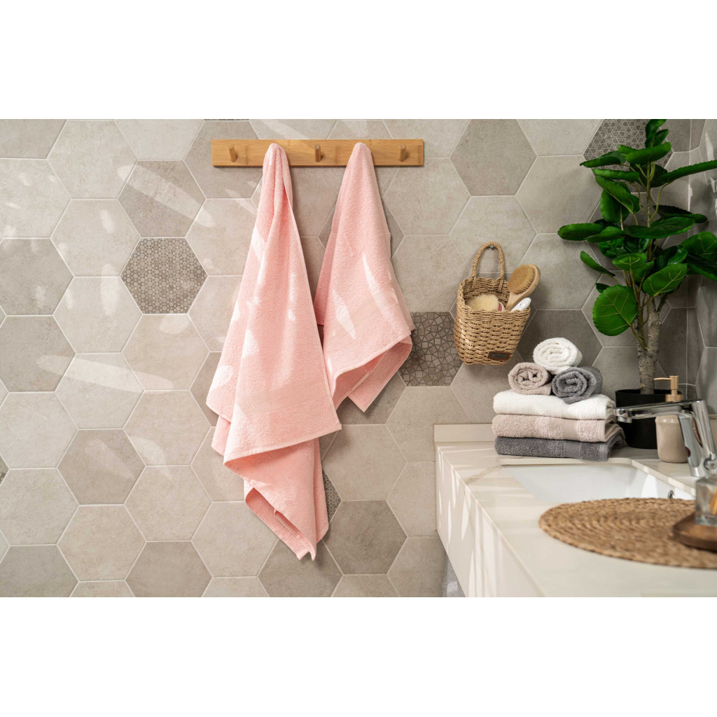 Рушник Ardesto махровий Benefit 100% бавовна рожевий 70х140 см (ART2470SC) - фото 2 Рушник Ardesto махровий Benefit 100% бавовна рожевий 70х140 см (ART2470SC) - фото 2