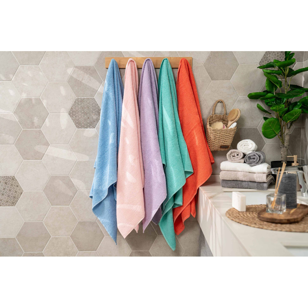 Рушник Ardesto махровий Benefit 100% бавовна рожевий 70х140 см (ART2470SC) - фото 3 Рушник Ardesto махровий Benefit 100% бавовна рожевий 70х140 см (ART2470SC) - фото 3