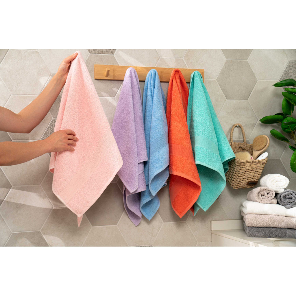 Рушник Ardesto махровий Benefit 100% бавовна рожевий 70х140 см (ART2470SC) - фото 6 Рушник Ardesto махровий Benefit 100% бавовна рожевий 70х140 см (ART2470SC) - фото 6