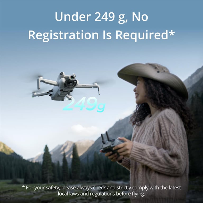 Квадрокоптер DJI Mini 4 Pro with RC 2 Remote Controller (CP.MA.00000732.01) - фото 11