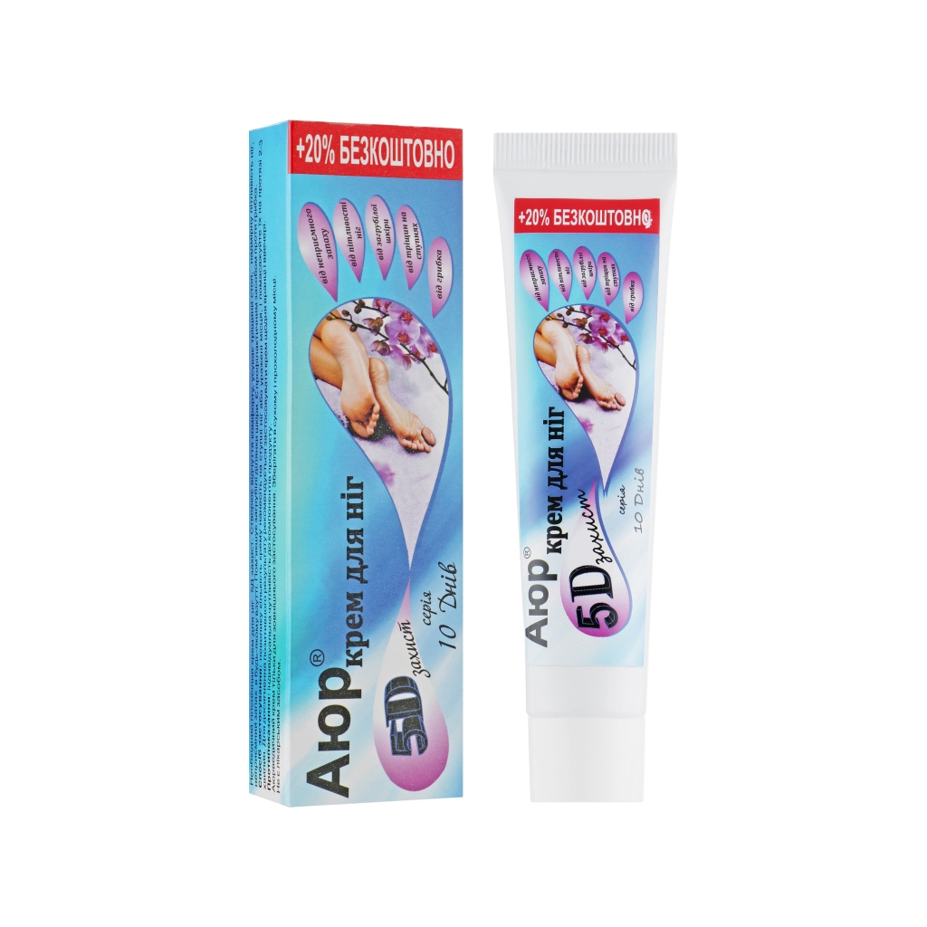 Крем для ніг Боро Аюр 5D захист 30 г (8906003630225) - фото 1 Крем для ніг Боро Аюр 5D захист 30 г (8906003630225) - фото 1