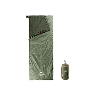 Спальний мішок Naturehike Summer надлегкий LW180 NH21MSD09 L (15C) M Light Green (6927595777930-L) - фото 1
