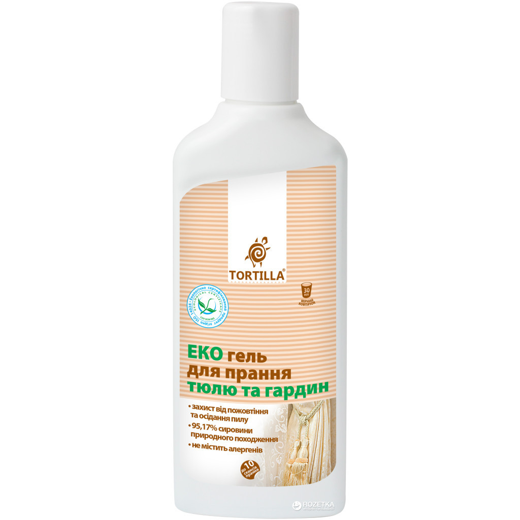 Гель для прання Tortilla Еко для прання тюлі та гардин 500 мл (4820178060400)