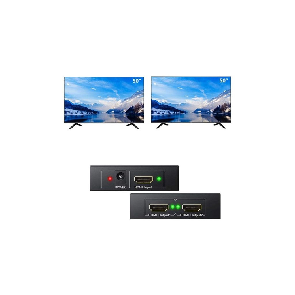 Розгалужувач Dynamode HDMI Splitter 1x2 - фото 10 Розгалужувач Dynamode HDMI Splitter 1x2 - фото 10
