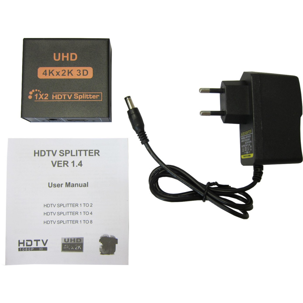 Розгалужувач Dynamode HDMI Splitter 1x2 - фото 4 Розгалужувач Dynamode HDMI Splitter 1x2 - фото 4