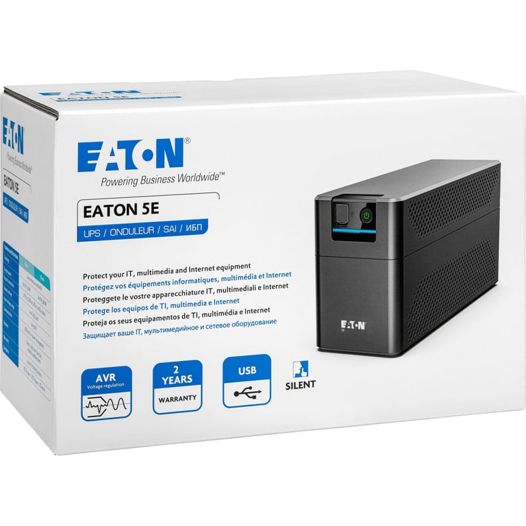 Пристрій безперебійного живлення Eaton 5E900UI, USB (5E900UI) - фото 4