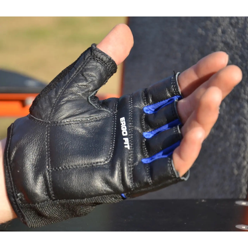 Рукавички для фітнесу PowerPlay 9058 Thunder чорно-сині M (PP_9058_M_Thunder) - фото 3 Рукавички для фітнесу PowerPlay 9058 Thunder чорно-сині M (PP_9058_M_Thunder) - фото 3