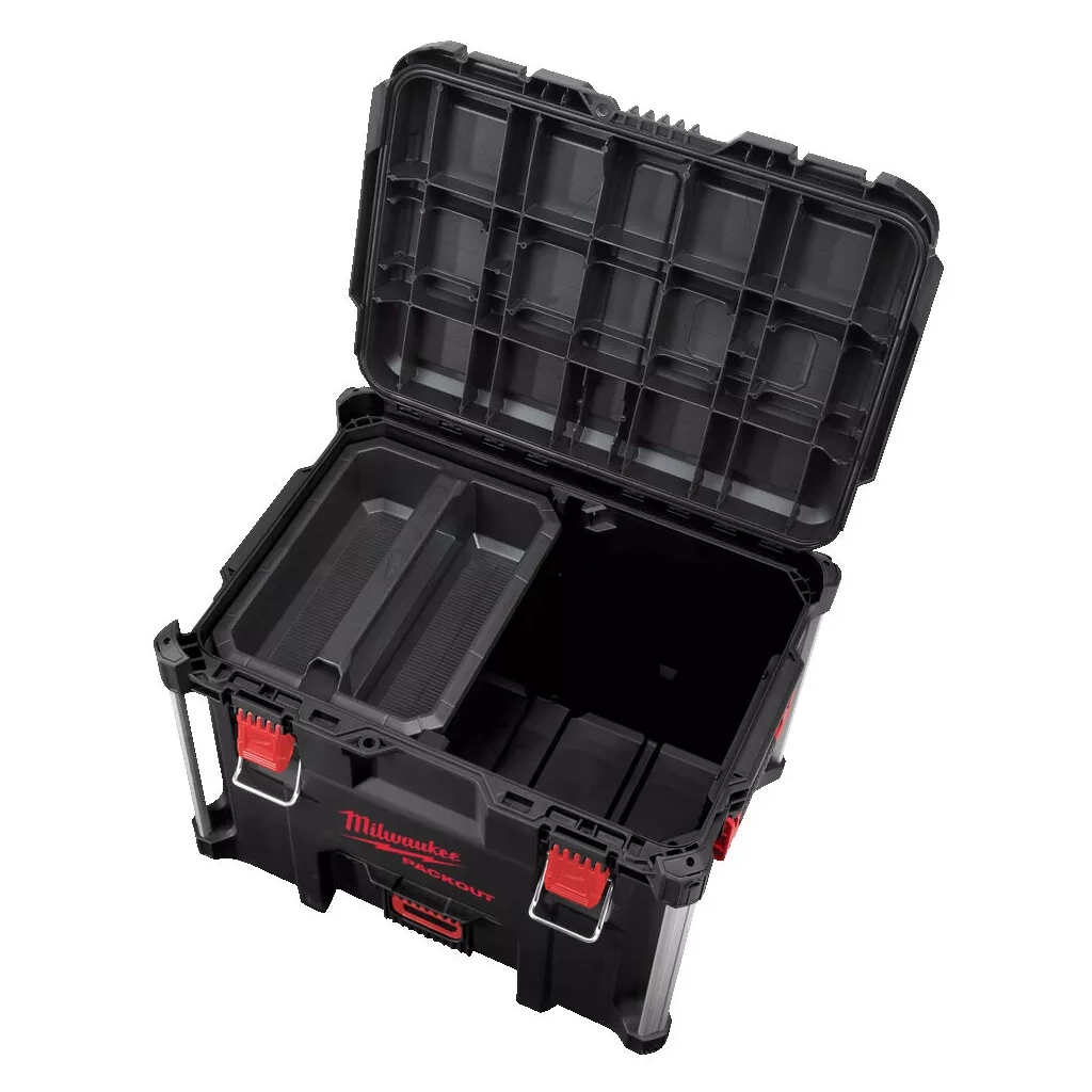 Ящик для інструментів Milwaukee XL PACKOUT 554x394x422 мм (4932478162) - фото 3 Ящик для інструментів Milwaukee XL PACKOUT 554x394x422 мм (4932478162) - фото 3