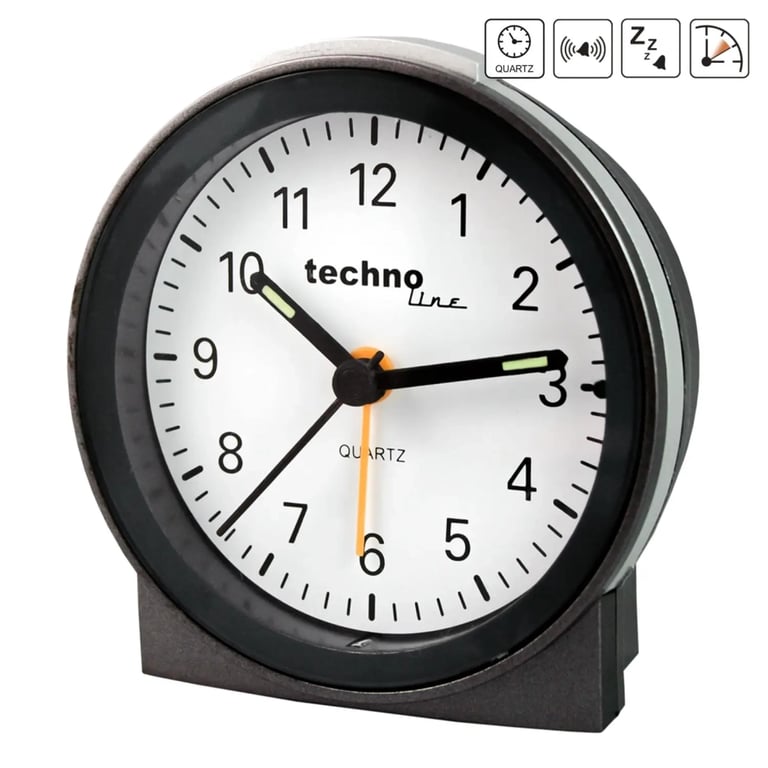 Настільний годинник Technoline Modell G Black (DAS301815) - фото 3
