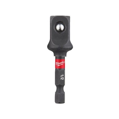 Адаптер для інструменту Milwaukee ShW 1/4"HEX - 1/2" квадратний хвостовик (4932478803) - фото 1