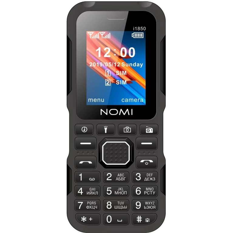 Мобільний телефон Nomi i1850 Black - фото 2