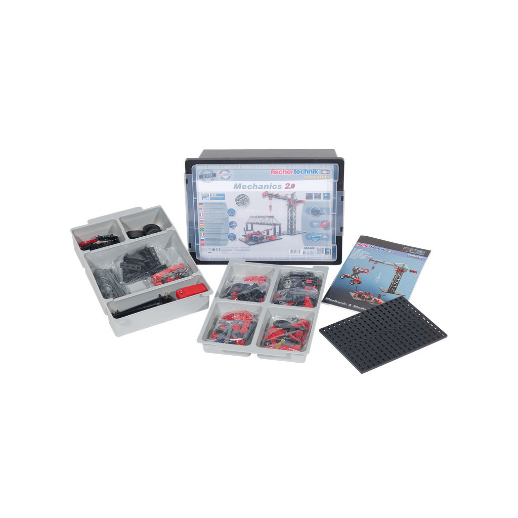 Конструктор Fischertechnik STEM Механіка (2.0) (FT-538423) - фото 1 Конструктор Fischertechnik STEM Механіка (2.0) (FT-538423) - фото 1