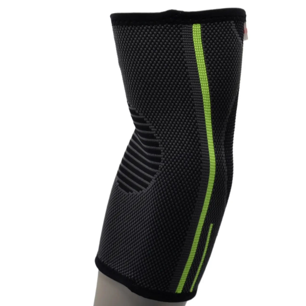 Фіксатор ліктя MadMax MFA-283 3D Compressive elbow support Dark grey/Neon green S (MFA-283_S) - фото 7 Фіксатор ліктя MadMax MFA-283 3D Compressive elbow support Dark grey/Neon green S (MFA-283_S) - фото 7