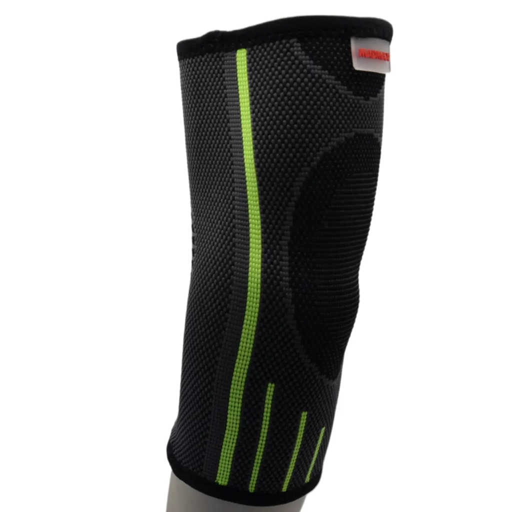 Фіксатор ліктя MadMax MFA-283 3D Compressive elbow support Dark grey/Neon green S (MFA-283_S) - фото 8 Фіксатор ліктя MadMax MFA-283 3D Compressive elbow support Dark grey/Neon green S (MFA-283_S) - фото 8