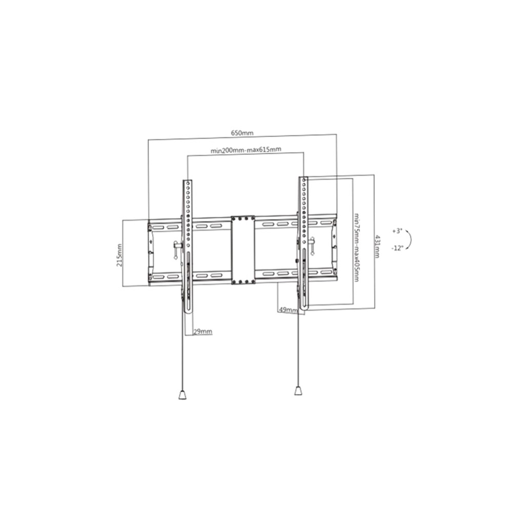 Кронштейн Gembird WM-80T-01 - фото 2 Кронштейн Gembird WM-80T-01 - фото 2