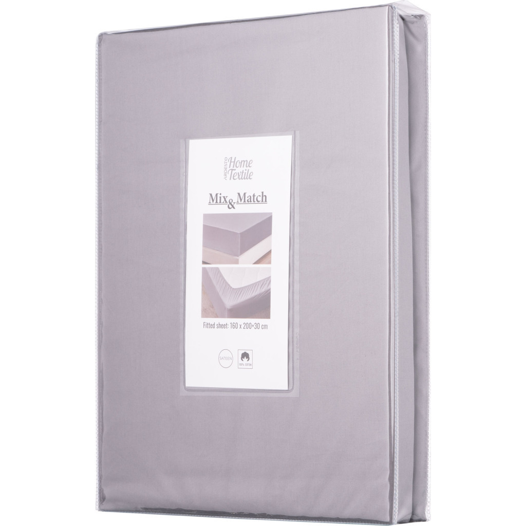 Простирадло Ardesto на резинці Mix&Match сатин 160х200+30 см мусон (ART1620FSD) - фото 4 Простирадло Ardesto на резинці Mix&Match сатин 160х200+30 см мусон (ART1620FSD) - фото 4