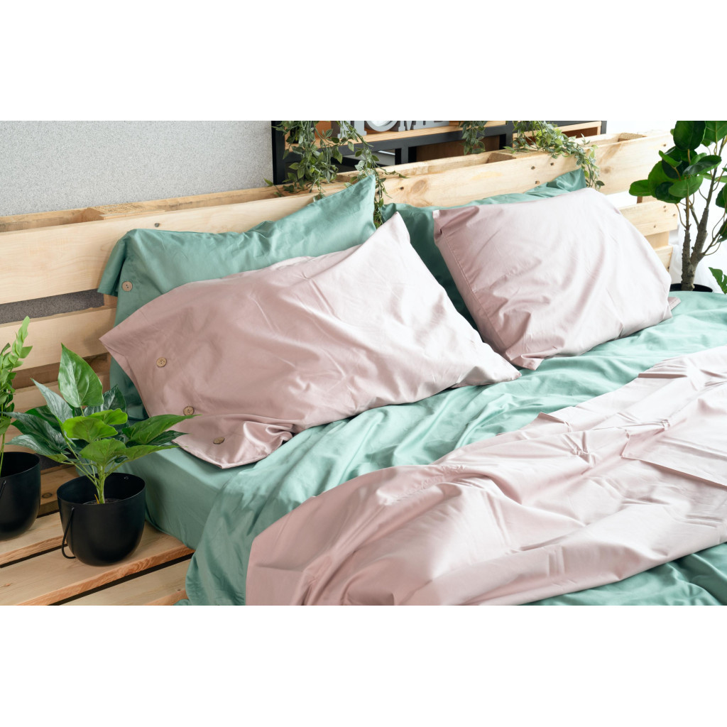 Простирадло Ardesto на резинці Mix&Match сатин 160х200+30 см пудра (ART1620FSP) - фото 10 Простирадло Ardesto на резинці Mix&Match сатин 160х200+30 см пудра (ART1620FSP) - фото 10