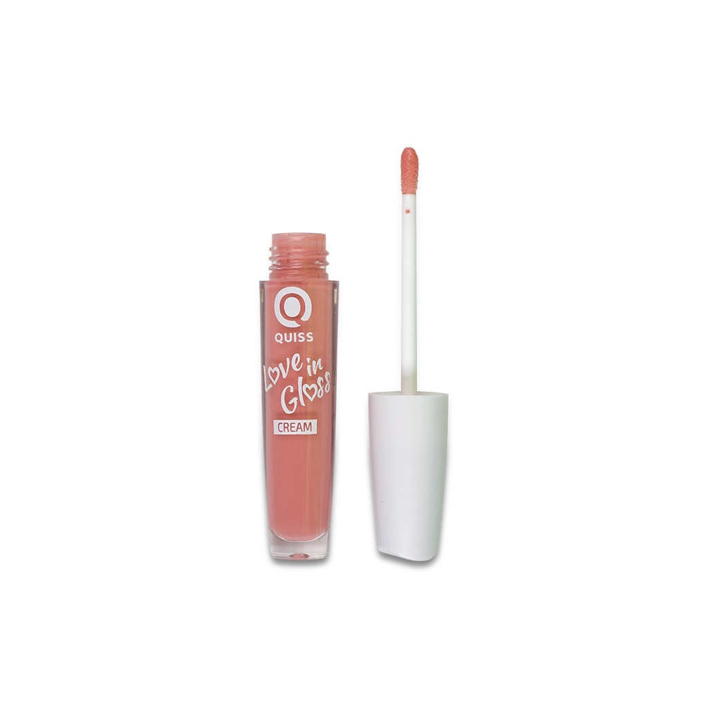 Блиск для губ Quiss Love in Gloss Cream 01 (4823097107874) - фото 1