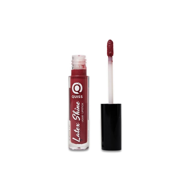 Помада для губ Quiss Latex Shine Liquid Lipstick 03 – Choco Vine (4823097114049)