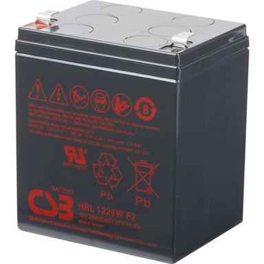 Батарея до ДБЖ CSB HRL1225WF2FR 12V 5.8Ah (HRL1225WF2FR) - фото 1