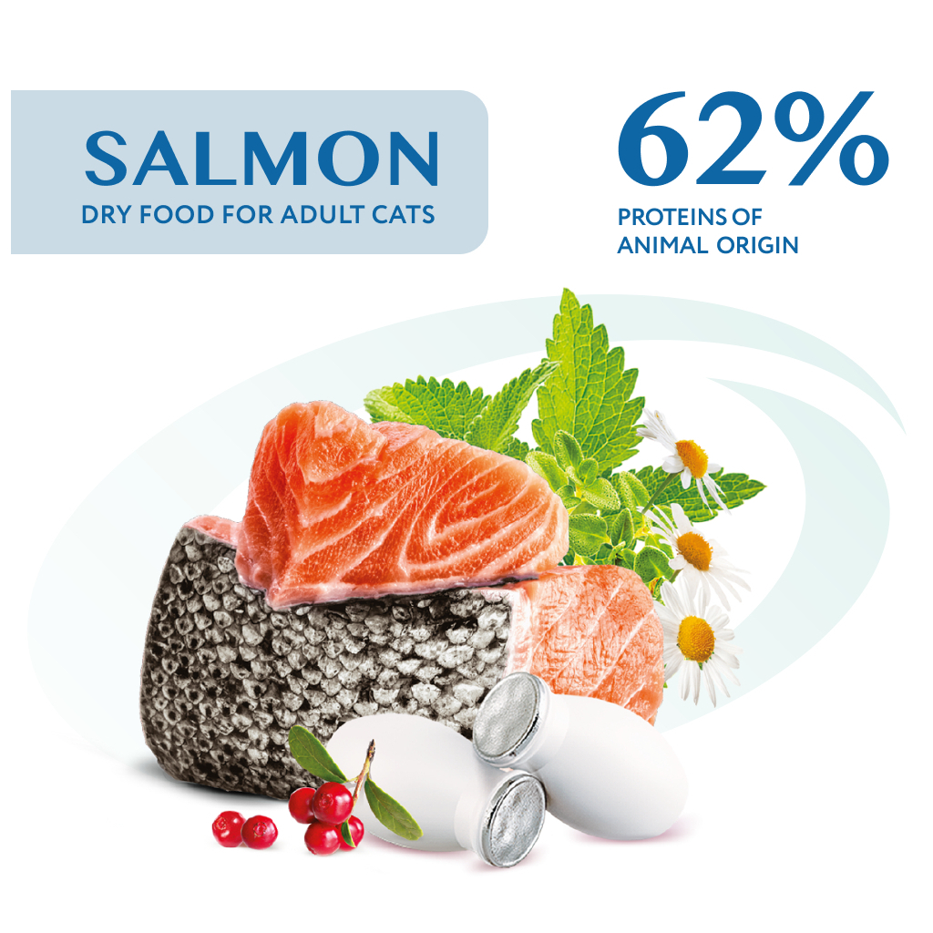 Сухий корм для кішок Optimeal для стерилізованих/кастрованих з лососем 10 кг (4820215368179) - фото 2 Сухий корм для кішок Optimeal для стерилізованих/кастрованих з лососем 10 кг (4820215368179) - фото 2